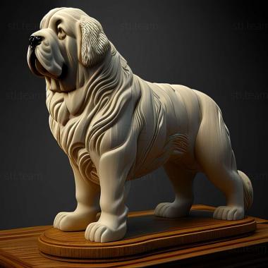 3D модель Собака піренейського мастифа (STL)